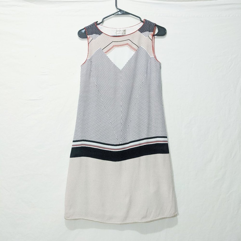 Polka Dot 60's 70s Inspired Dress Fully Lined -119